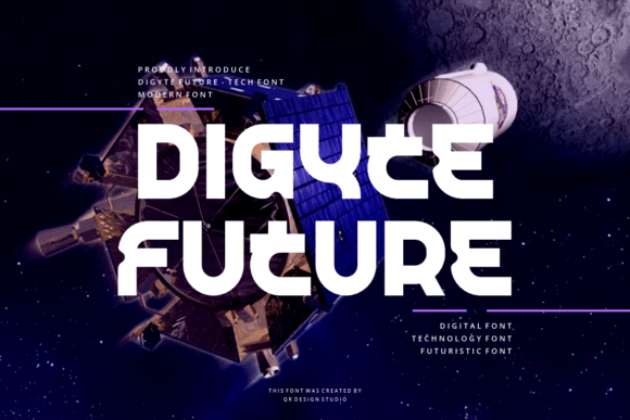 Digyte Future Font - Featured Image