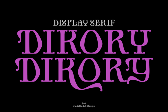 Dikory Font - Featured Image