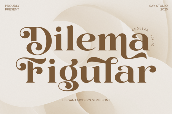 Dilema Figular Font - Featured Image