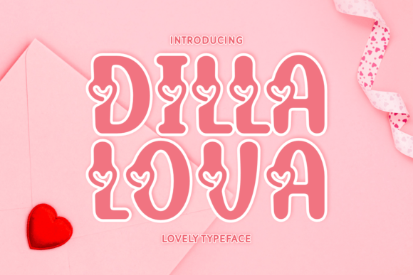 Dilla Lova Font - Featured Image