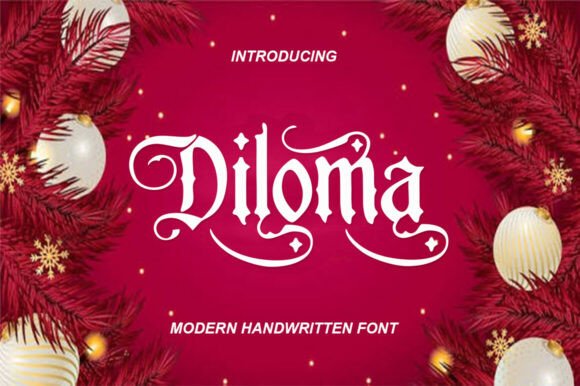 Diloma Font - Featured Image