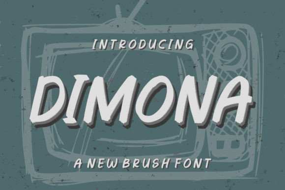 Dimona Font - Featured Image