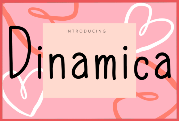 Dinamica Font - Featured Image