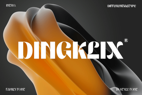 Dingklix Font - Featured Image