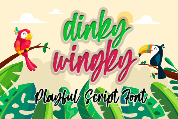 Dinky Winky Font - Featured Image
