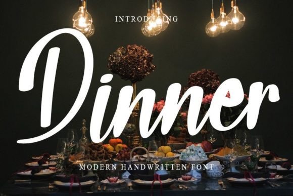 Dinner Font - Featured Image