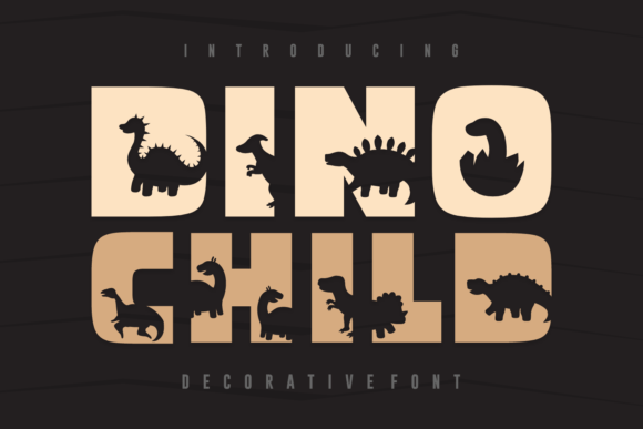 Dino Child Font - Featured Image