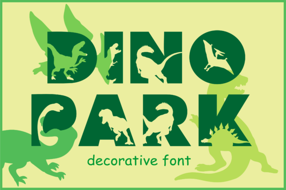 Dino Park Font - Featured Image