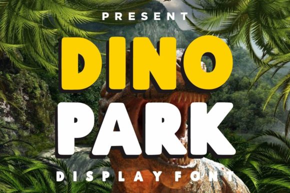 Dino Park Font - Featured Image