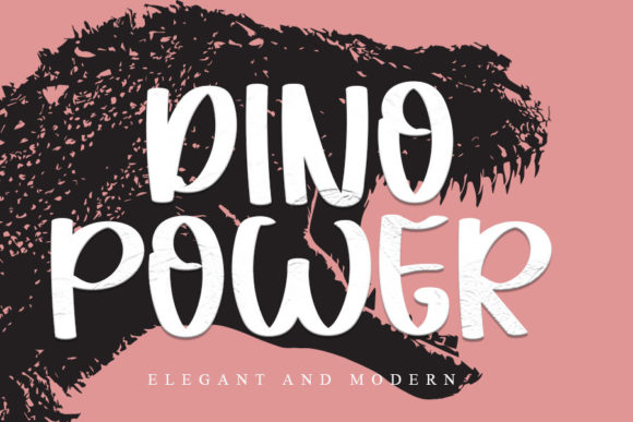 Dino Power Font - Featured Image