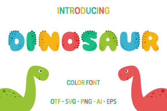 Dinosaur Font - Featured Image