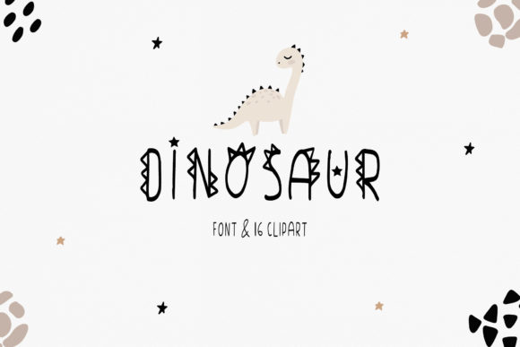 Dinosaur Font - Featured Image