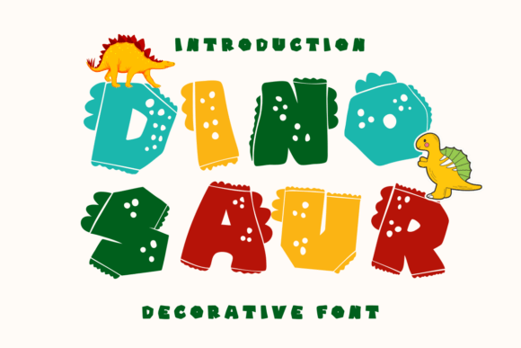 Dinosaur Font - Featured Image