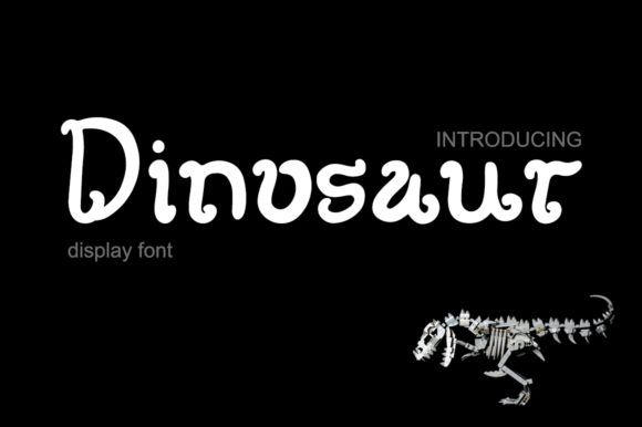 Dinosaur Font - Featured Image