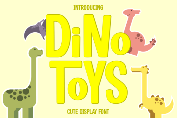 Dinotoys Font - Featured Image