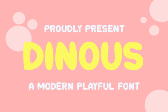 Dinous Font - Featured Image