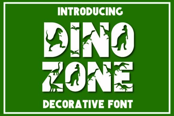 Dinozone Font - Featured Image