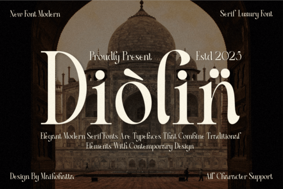 Diolin Font - Featured Image
