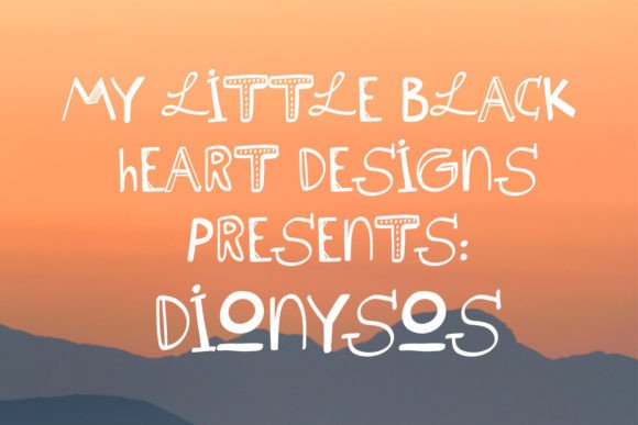 Dionysos Font - Featured Image