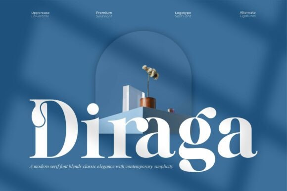 Diraga Font - Featured Image