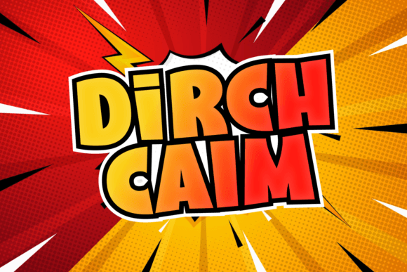 Dirch Calm Font - Featured Image