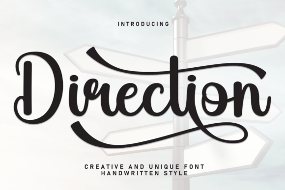 Direction Font - Featured Image