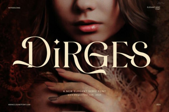 Dirges Font - Featured Image