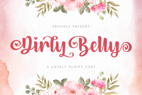 Dirly Belly Font - Featured Image