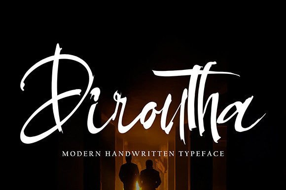 Diroutha Font - Featured Image