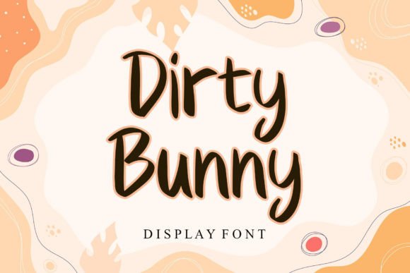 Dirty Bunny Font - Featured Image
