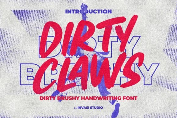 Dirty Claws Font - Featured Image