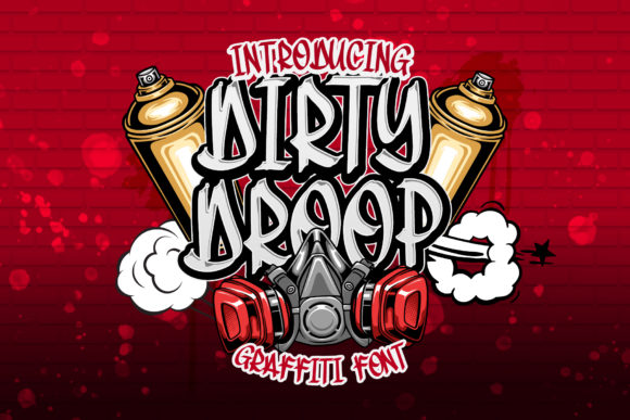 Dirty Droop Font - Featured Image