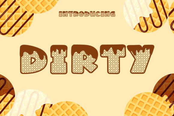Dirty Font - Featured Image