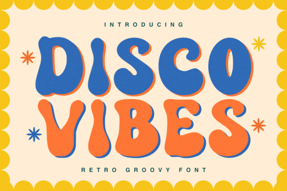 Disco Vibes Font - Featured Image