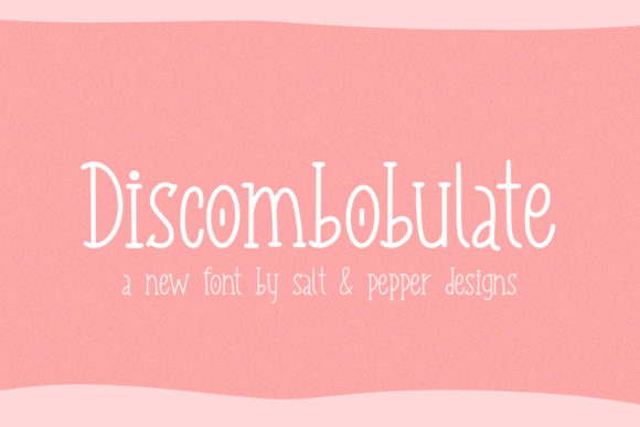 Discombobulate Font - Featured Image