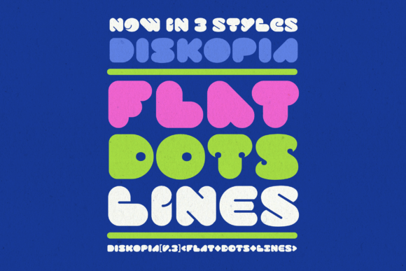 Diskopia Font - Featured Image