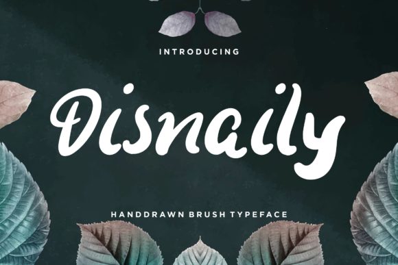 Disnaily Font - Featured Image