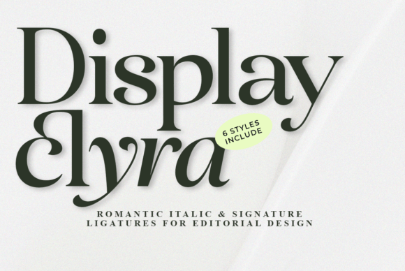 Display Elyra Font - Featured Image