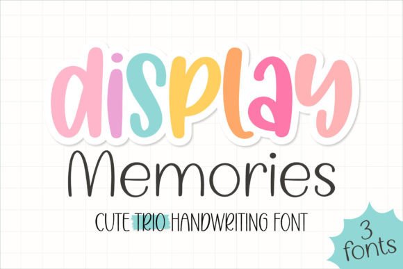 Display Memories Font - Featured Image