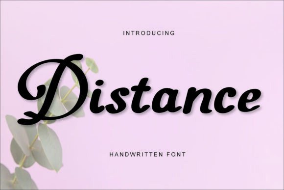 Distance Font - Featured Image