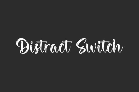 Distract Switch Font - Featured Image
