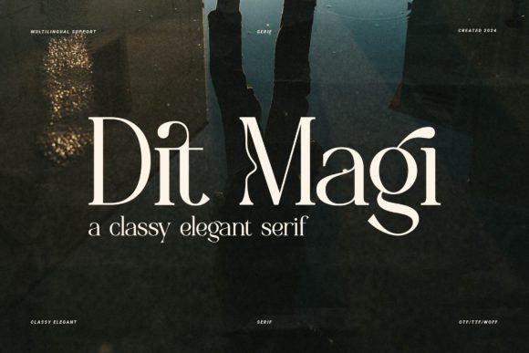 Dit Magi Font - Featured Image