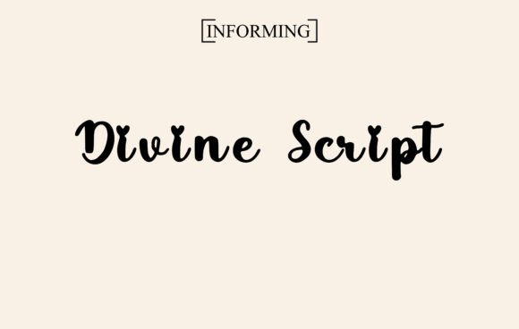 Divine Script Font - Featured Image