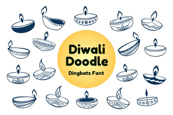 Diwali Doodle Font - Featured Image