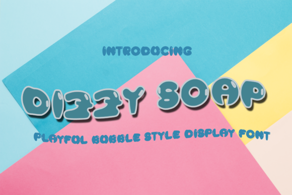 Dizzy Soap Font - Featured Image