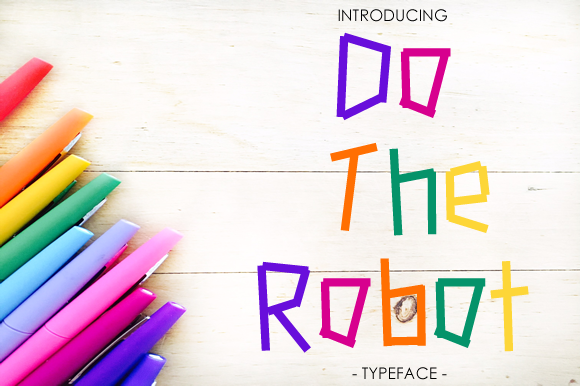Do the Robot Font - Featured Image