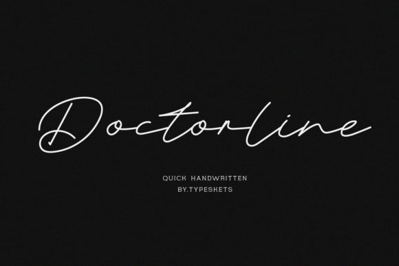 Doctorline Font - Featured Image