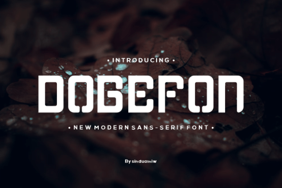 Dogefon Font - Featured Image