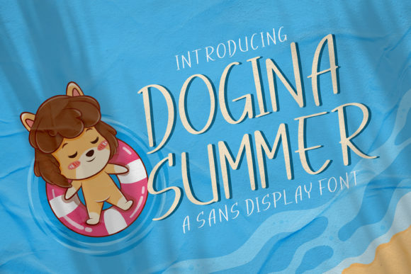 Dogina Summer Font - Featured Image