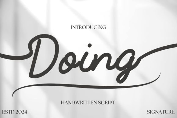 Doing Font - Featured Image